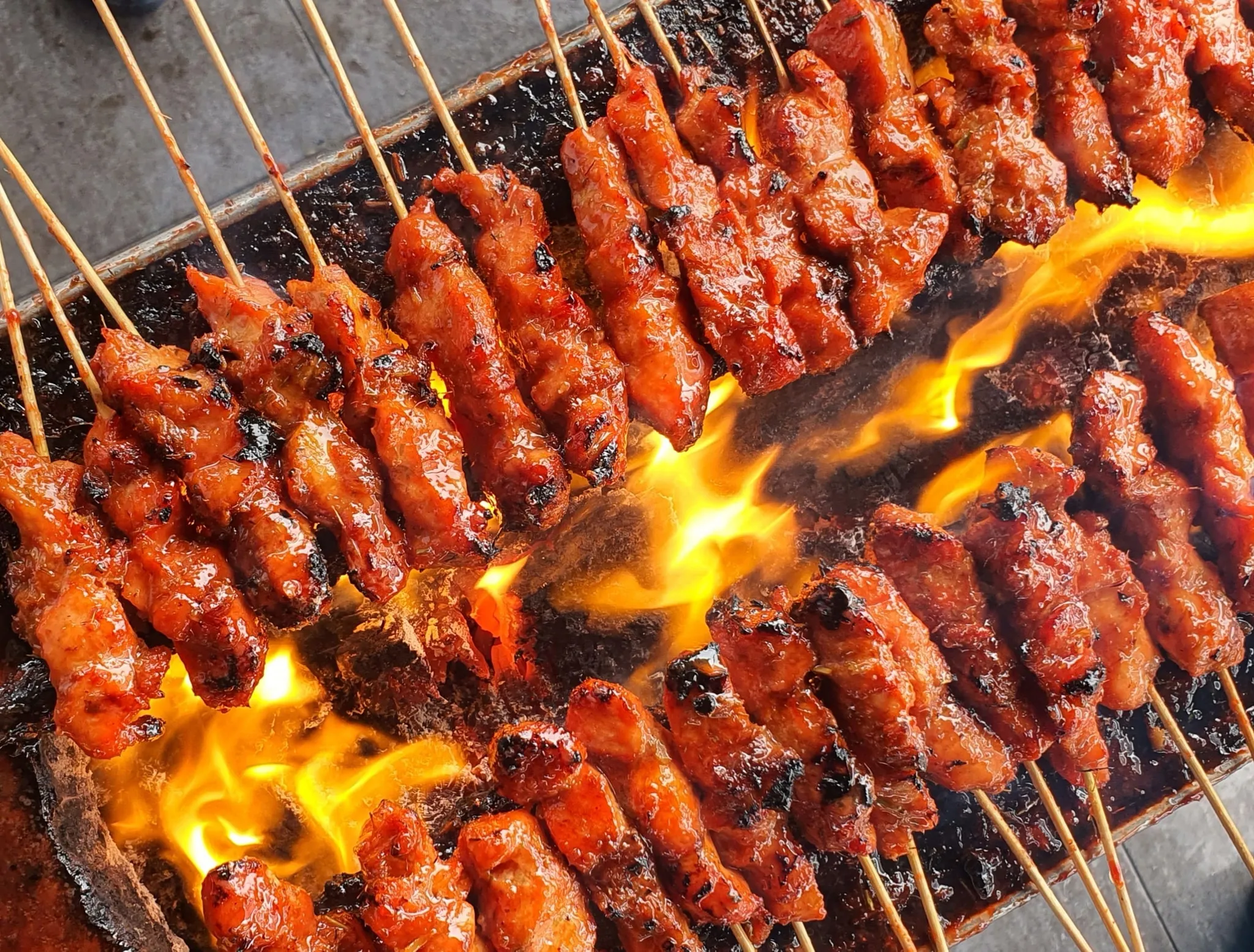 Grilled Satay Stalls