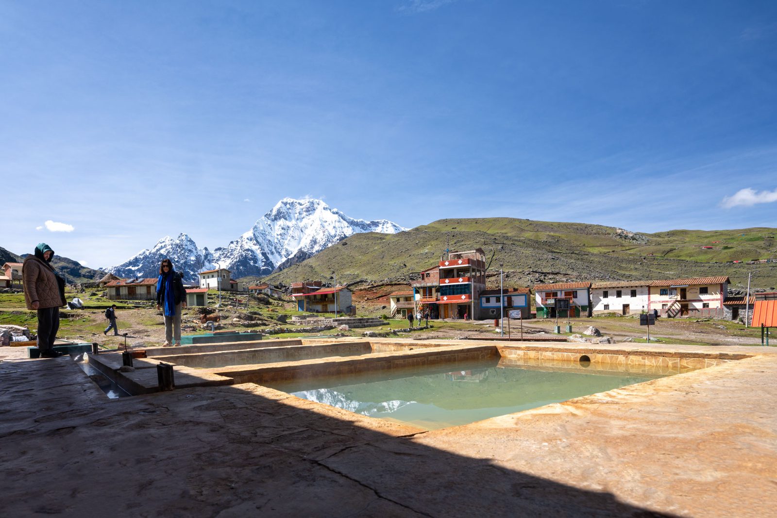 Hot springs relaxation