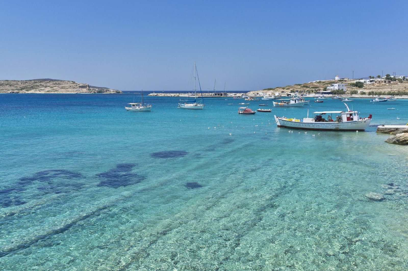 Arrival in Koufonisia